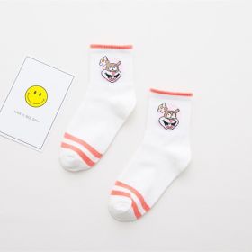 Cartoon SpongeBobs Women's Socks High Quality Fashion Men's Women Sock Printed Casual Hip-Hop Personality Adult Couple Stockings (Color: 04)