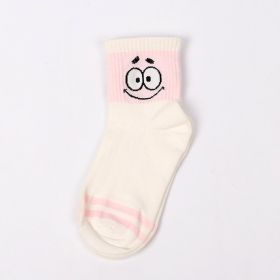 Cartoon SpongeBobs Women's Socks High Quality Fashion Men's Women Sock Printed Casual Hip-Hop Personality Adult Couple Stockings (Color: 1317)