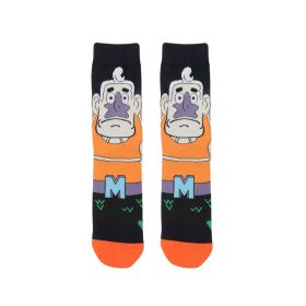 Cartoon SpongeBobs Women's Socks High Quality Fashion Men's Women Sock Printed Casual Hip-Hop Personality Adult Couple Stockings (Color: 29)