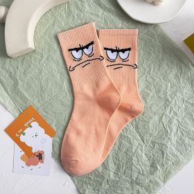 Cartoon SpongeBobs Women's Socks High Quality Fashion Men's Women Sock Printed Casual Hip-Hop Personality Adult Couple Stockings (Color: 08)