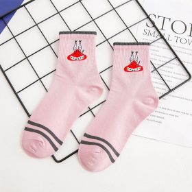 Cartoon SpongeBobs Women's Socks High Quality Fashion Men's Women Sock Printed Casual Hip-Hop Personality Adult Couple Stockings (Color: 33)