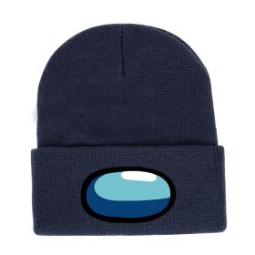 Hat Winter Funny Hat Beanies Knit Among Us Knitted Hat Windproof Hot Games Cap Model Hip Hop Keep Warm Gift Winter Beanie Caps (Color: 08)