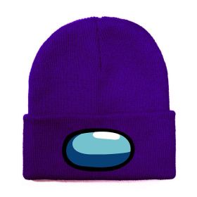 Hat Winter Funny Hat Beanies Knit Among Us Knitted Hat Windproof Hot Games Cap Model Hip Hop Keep Warm Gift Winter Beanie Caps (Color: 26)