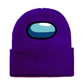 Hat Winter Funny Hat Beanies Knit Among Us Knitted Hat Windproof Hot Games Cap Model Hip Hop Keep Warm Gift Winter Beanie Caps (Color: 25)