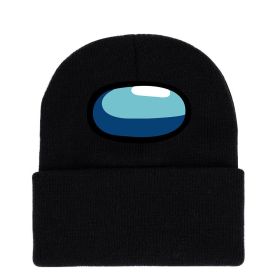 Hat Winter Funny Hat Beanies Knit Among Us Knitted Hat Windproof Hot Games Cap Model Hip Hop Keep Warm Gift Winter Beanie Caps (Color: 01)