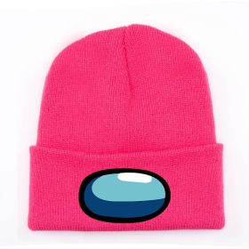 Hat Winter Funny Hat Beanies Knit Among Us Knitted Hat Windproof Hot Games Cap Model Hip Hop Keep Warm Gift Winter Beanie Caps (Color: 24)