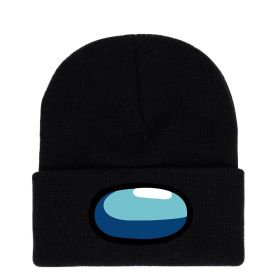 Hat Winter Funny Hat Beanies Knit Among Us Knitted Hat Windproof Hot Games Cap Model Hip Hop Keep Warm Gift Winter Beanie Caps (Color: 02)