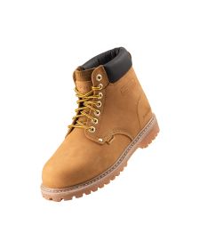 Safara Premium Wheat Nubuck Steel Toe Water Resistant Work Boots (R60100) (Shoe Size: 9)