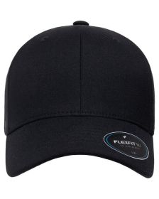Flexfit 6100NU Adult NU Hat (Color: Black, size: S/M)